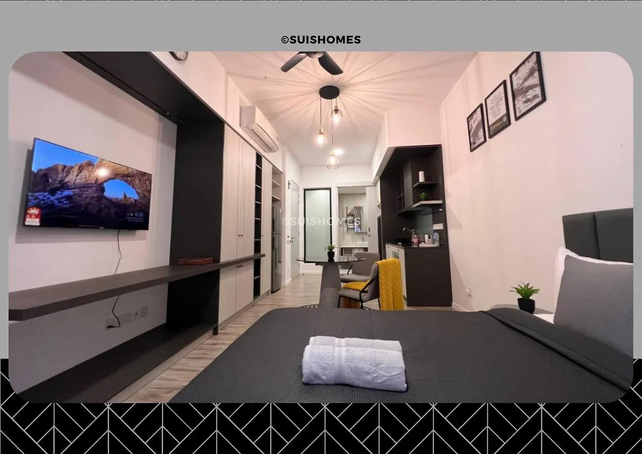 Aparthotel Millerz Square - Sky Pool & Gym - Free Parking, Wifi - Kuala Lumpur - L